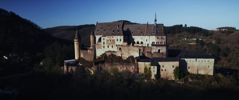 Kanonenguss auf Burg Vianden – still 1